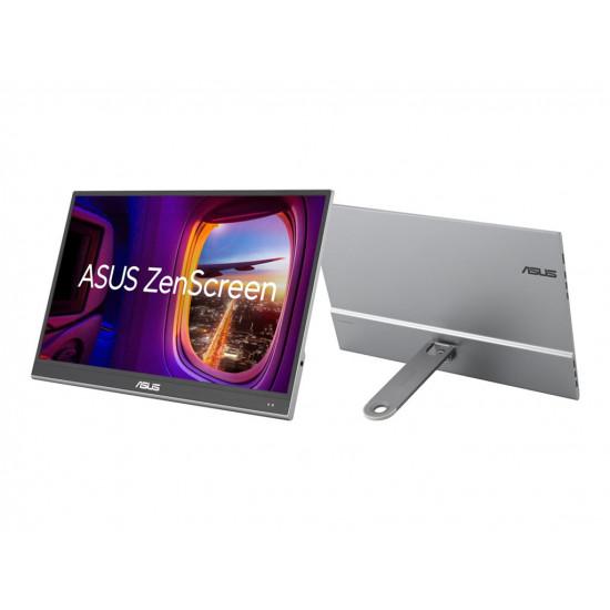 ASUS ZenScreen OLED MQ16AHE portable monitor 15.6inch FHD OLED 16:9 60Hz 400cd/m2 1ms HDMI USB-C Black+Gray