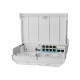 MIKROTIK CSS610-1GI-7R-2S+OUT NETPOWER LITE 7R CLOUD SMART SWITCH 8xGE POE 2x10G SFP+