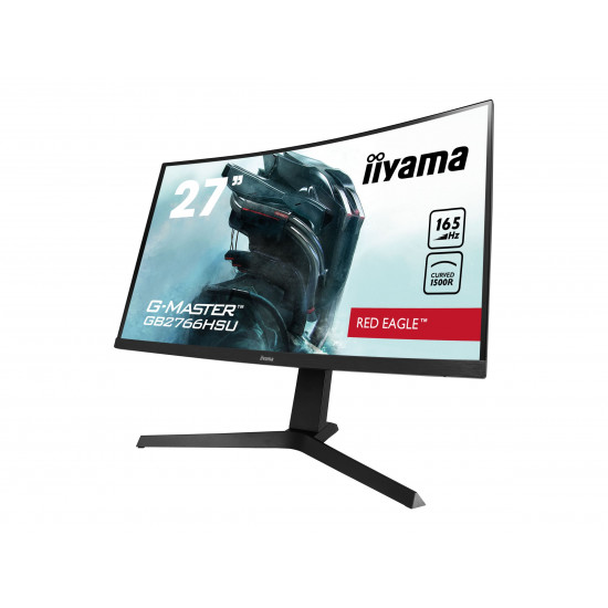 IIYAMA GB2766HSU-B1 27inch ETE VA FHD Curved Gaming 1500R 16:9 3000:1 250cd/m2 1ms 2xHDMI