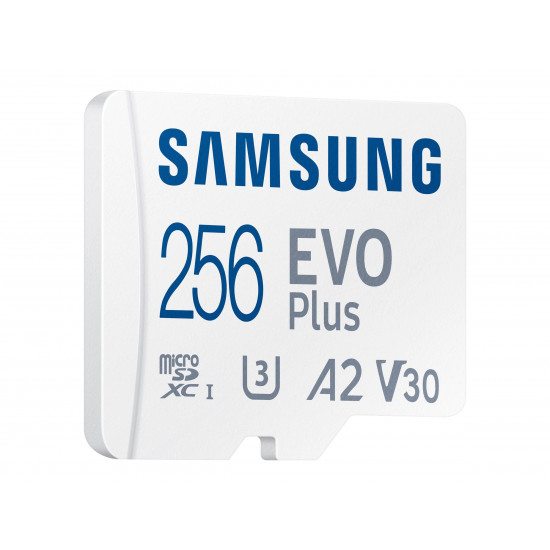 SAMSUNG EVO PLUS microSD 256GB Class10 Read up to 130MB/s