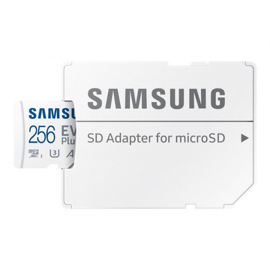 SAMSUNG EVO PLUS microSD 256GB Class10 Read up to 130MB/s