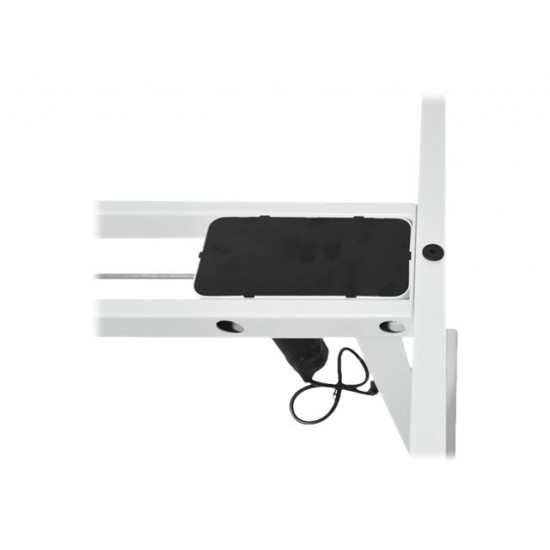 DIGITUS Electric Height Adjustable Desk Frame single motor white