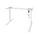 DIGITUS Electric Height Adjustable Desk Frame single motor white