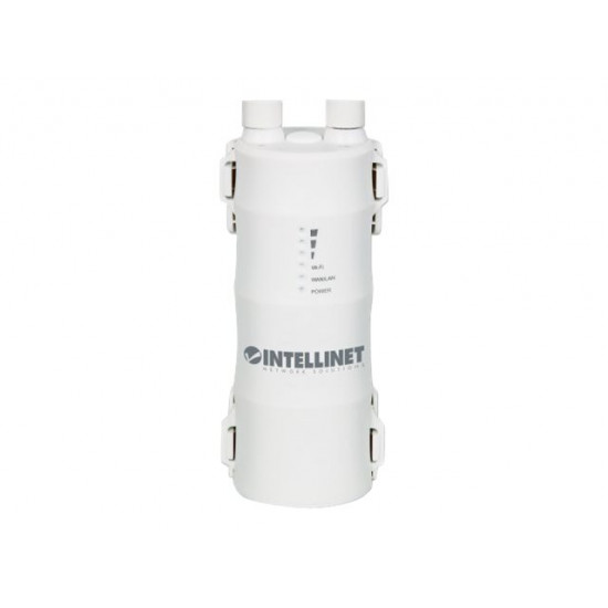 INTELLINET High-Power Wireless AC600 Outdoor Access Point / Repeater IP65 28 dBm Wireless Client Isolation Passive PoE