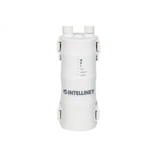 INTELLINET High-Power Wireless AC600 Outdoor Access Point / Repeater IP65 28 dBm Wireless Client Isolation Passive PoE