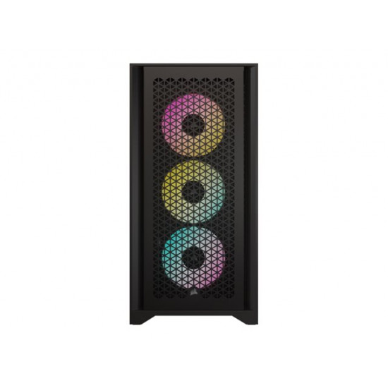 CORSAIR iCUE 4000D RGB Airflow Tempered Glass Mid-Tower Black