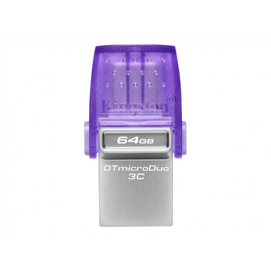 KINGSTON 64GB DataTraveler microDuo 3C 200MB/s dual USB-A + USB-C