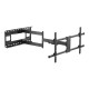 TECHLY Wall Bracket Extendable Arm up to 1015 mm for LCD 43-80inch Black