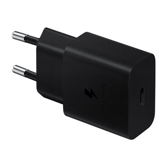 SAMSUNG Power Adapter 15W USB-C without Cable Black