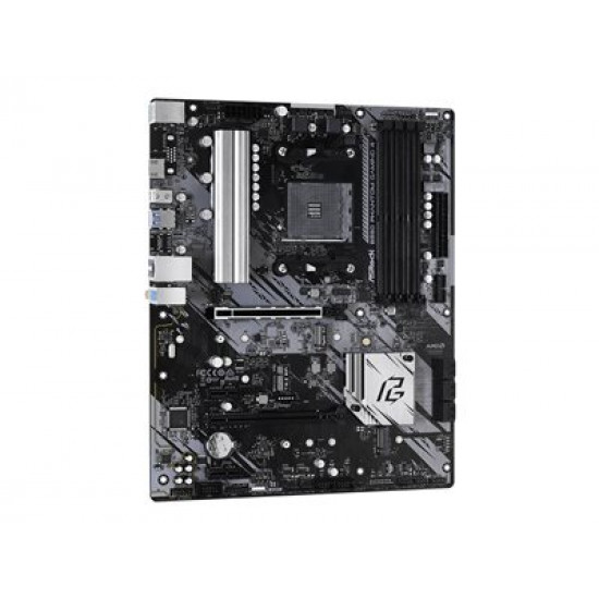 ASROCK B550 Phantom Gaming 4 ATX MB 3rd Gen AMD AM4 Socket DDR4 4733+ 1 x3.0 x16 x4.0 PCIe HDMI 7.1 CH HD 6 SATA3 8 USB 3.2 Gen1