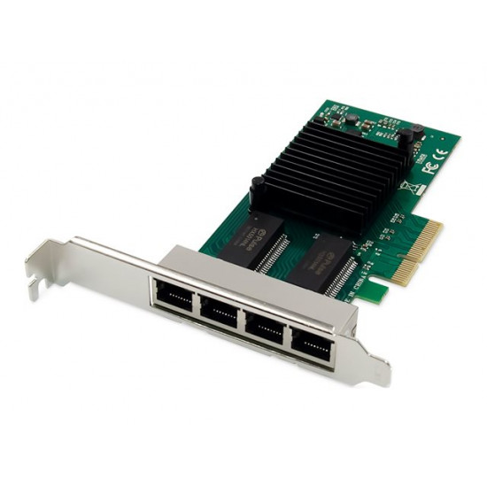 DIGITUS 4 Port RJ45 Intel I350 Server NIC