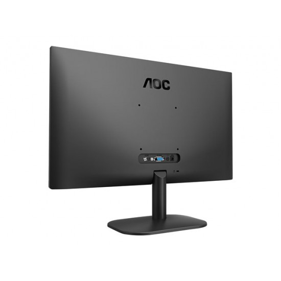 AOC 24B2XDA 23.8inch IPS WLED FHD 1920x1080 16:9 250nit 75Hz 1000:1 4ms HDMI1.4 VGA DVI Headphone out Black