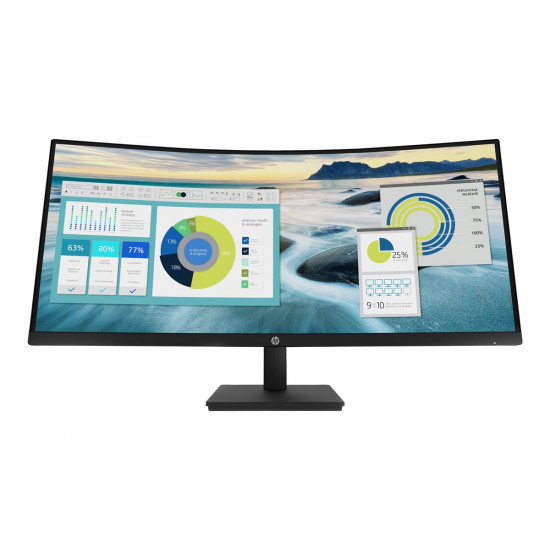 HP P34hc G4 34inch WQHD USB-C Curved 1xHDMI 1xDP 4xUSB 3.1