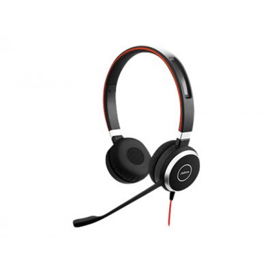 JABRA EVOLVE 40 UC Stereo USB Headband Noise cancelling USB connector with mute-button and volume control on the cord