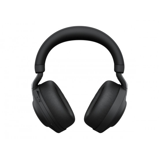 JABRA Evolve2 85 UC Stereo Headset full size Bluetooth wireless wired active noise cancelling 3.5 mm jack noise isolating black