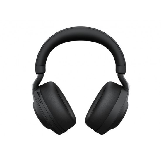 JABRA Evolve2 85 UC Stereo Headset full size Bluetooth wireless wired active noise cancelling 3.5 mm jack noise isolating black