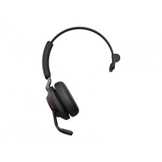 JABRA Evolve2 65 UC Mono Headset on-ear convertible Bluetooth wireless USB-A noise isolating black