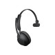 JABRA Evolve2 65 UC Mono Headset on-ear convertible Bluetooth wireless USB-A noise isolating black