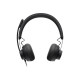 LOGITECH Zone Wired Headset on-ear wired USB-C graphite