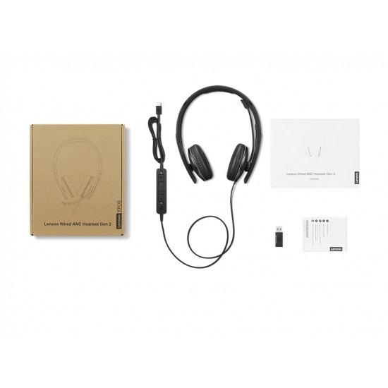 LENOVO Wired ANC Headset Gen 2 Teams