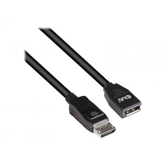 CLUB 3D CAC-1022 DisplayPort 1.4 8K60Hz Extension Cable M/F 2m