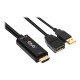 CLUB 3D HDMI to DisplayPort 4K60Hz M/F Active Adapter