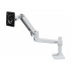 ERGOTRON LX desk mount LCD Arm no grommet mount bright white texture