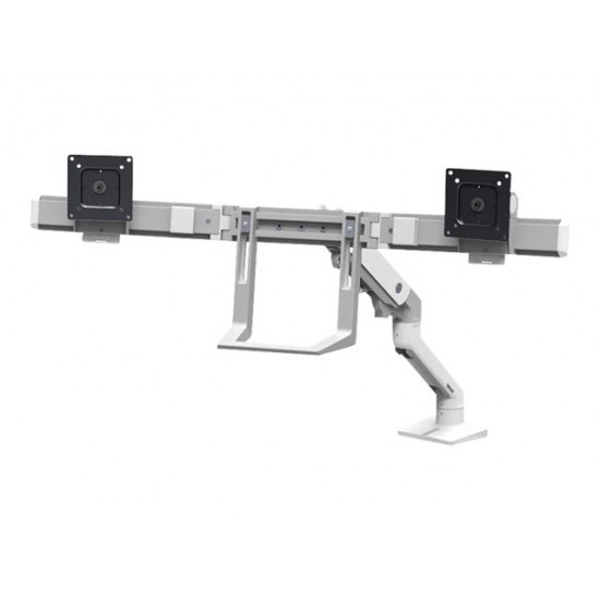 ERGOTRON HX Dual Monitor Desktop Arm white