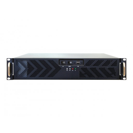 CHIEFTEC UNC-210T 2U case black no PSU