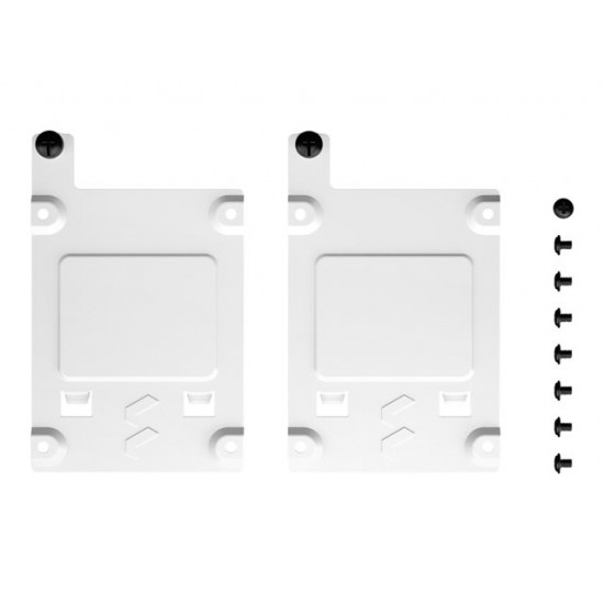 FRACTAL DESIGN SSD Bracket Kit Type B White Dual pack