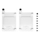 FRACTAL DESIGN SSD Bracket Kit Type B White Dual pack