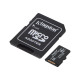 KINGSTON 16GB microSDHC Industrial C10 A1 pSLC Card + SD Adapter