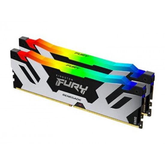 KINGSTON 32GB 6400MT/s DDR5 CL32 DIMM Kit of 2 FURY Renegade RGB