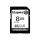 KINGSTON 8GB SDHC Industrial -40C to 85C C10 UHS-I U3 V30 A1 pSLC