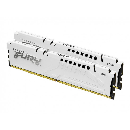 KINGSTON 64GB 6000MT/s DDR5 CL30 DIMM Kit of 2 FURY Beast White EXPO