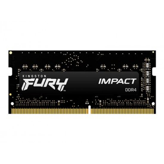 KINGSTON 64GB 2666MHz DDR4 CL16 SODIMM Kit of 2 FURY Impact