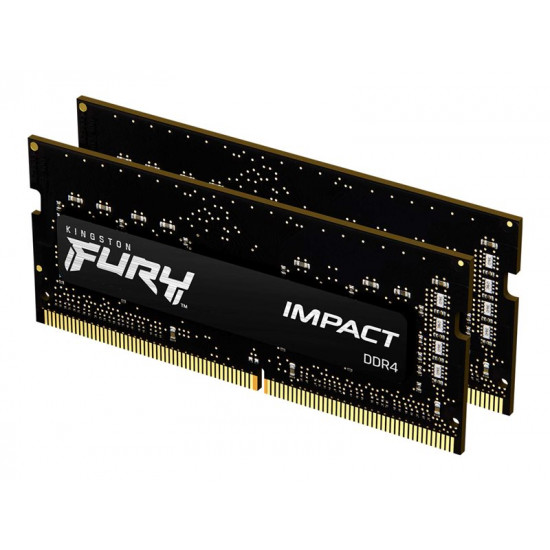 KINGSTON 16GB 2666MHz DDR4 CL15 SODIMM Kit of 2 FURY Impact