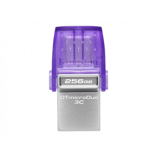 KINGSTON 256GB DataTraveler microDuo 3C 200MB/s dual USB-A + USB-C