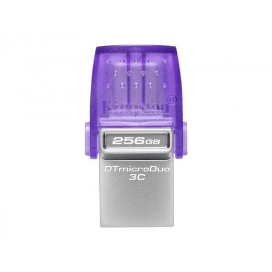 KINGSTON 256GB DataTraveler microDuo 3C 200MB/s dual USB-A + USB-C