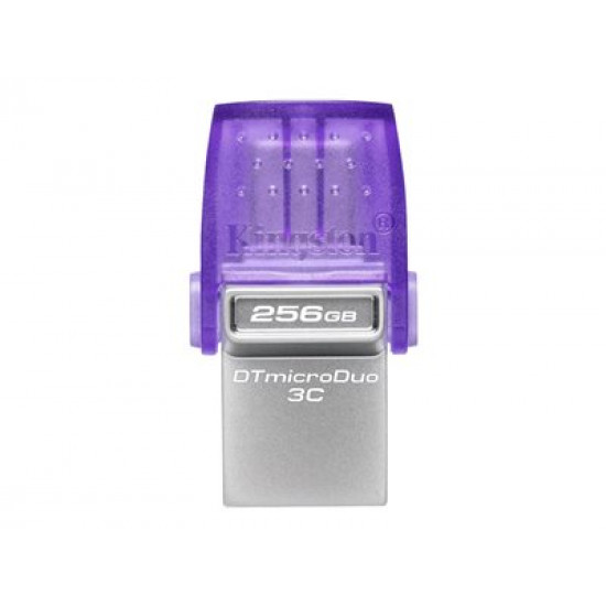 KINGSTON 256GB DataTraveler microDuo 3C 200MB/s dual USB-A + USB-C