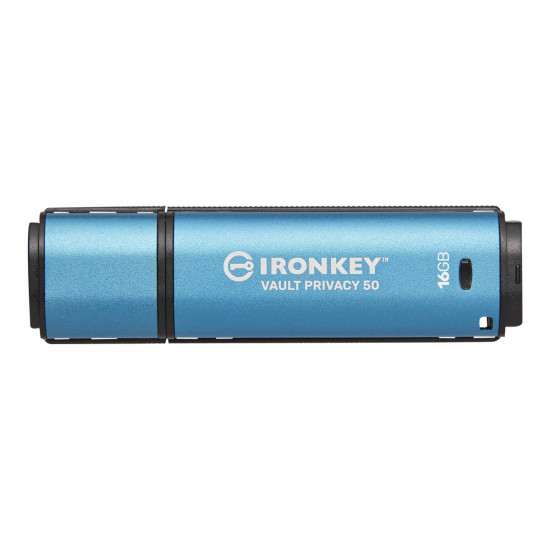 KINGSTON 16GB IronKey Vault Privacy 50 USB AES-256 Encrypted FIPS 197