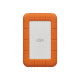 LACIE RUGGED 1TB USB-C USB3.0 Drop crush and rain-resistant for all terrain use orange