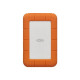 LACIE RUGGED 2TB USB-C USB3.0 Drop- crush- and rain-resistant for all-terrain use orange