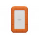 LACIE RUGGED 2TB USB-C USB3.0 Drop- crush- and rain-resistant for all-terrain use orange