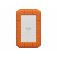 LACIE RUGGED 2TB USB-C USB3.0 Drop- crush- and rain-resistant for all-terrain use orange