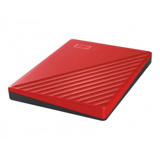 WD My Passport 2TB portable HDD USB3.0 USB2.0 compatible Red Retail