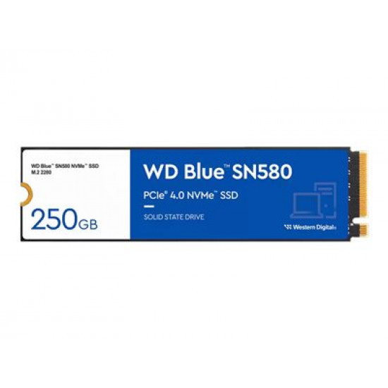 WD Blue SN580 NVMe SSD 250GB M.2 PCIe Gen4