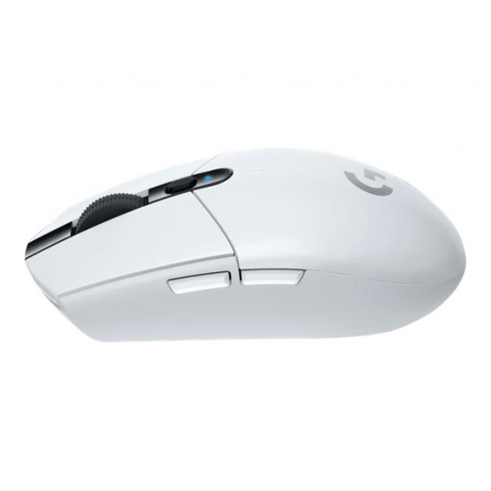 LOGITECH G G305 Mouse optical 6 buttons wireless 2.4 GHz USB wireless receiver white