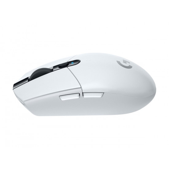 LOGITECH G G305 Mouse optical 6 buttons wireless 2.4 GHz USB wireless receiver white