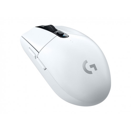 LOGITECH G G305 Mouse optical 6 buttons wireless 2.4 GHz USB wireless receiver white